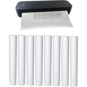 Thermal Printer Paper - 8 Rolls, 8.5x11 Letter Size, Ideal for Aixiqee, GUTHERREN, minzhi, Jadens, Gloryang, Peripage, Munbyn, Hprt,  &