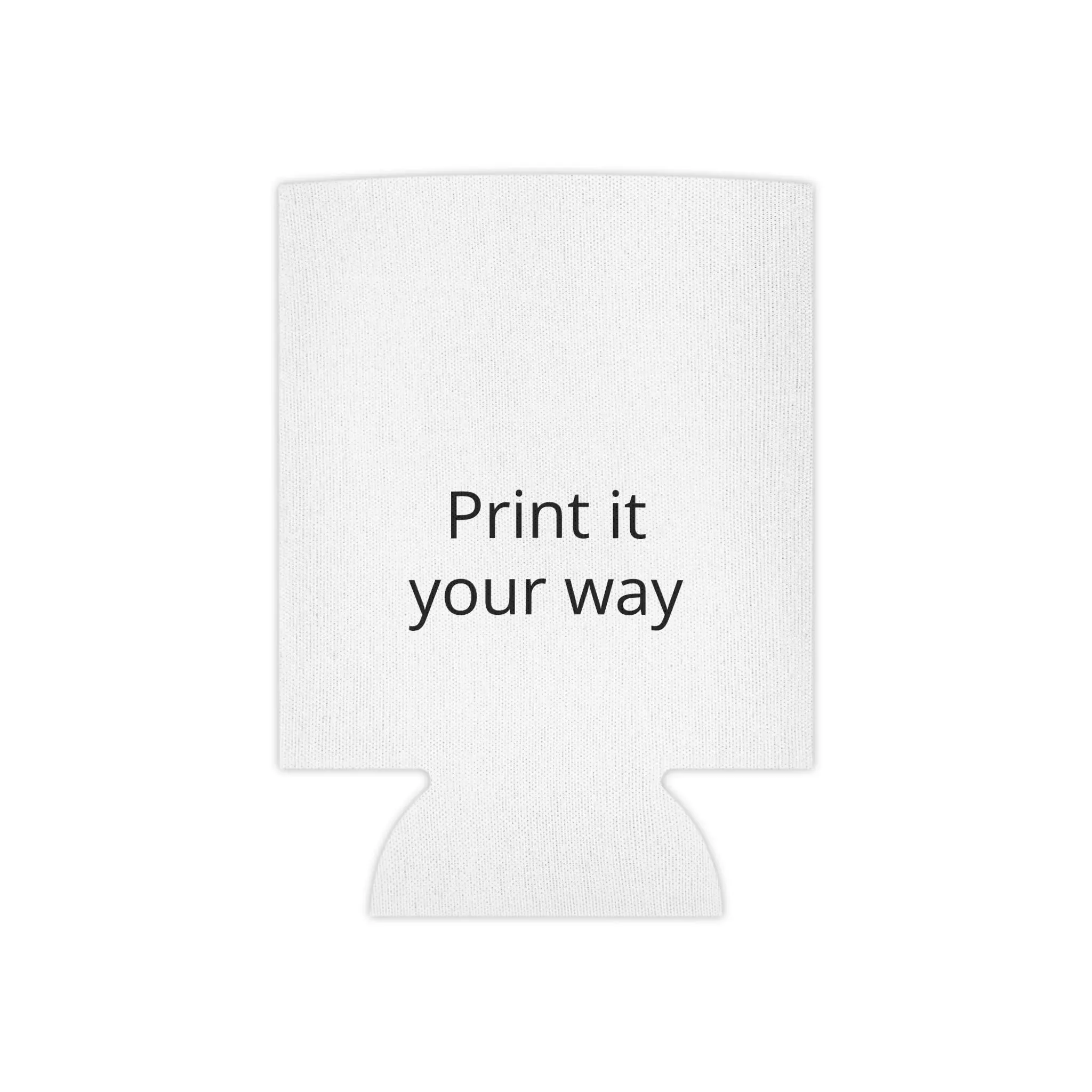 Can Cooler — Customizable "Print It Your Way" Neoprene Beer Can Koozie