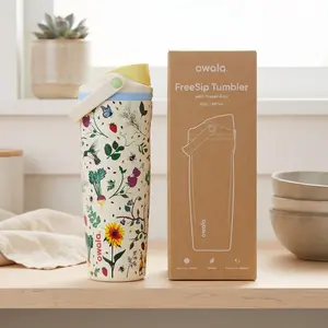 RARE Owala Mother Nature 30oz FreeSip Water Bottle – Limited Edition Leakproof Insulated Stainless Steel Tumbler with Straw, Viral Hydration Cup