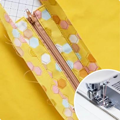 Poolin EOC02RE Computerized Sewing Machine for Beginners with Instruction Manual and Essential Sewing Tools