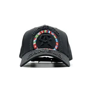 Dandy Hats x Canelo Álvarez “Banderas Edition” Snapback Cap – Premium Streetwear Baseball Hat Inspired by Mexican Flag Colors, 3D Embroidered Logo, Unisex Luxury Fashion Accessory