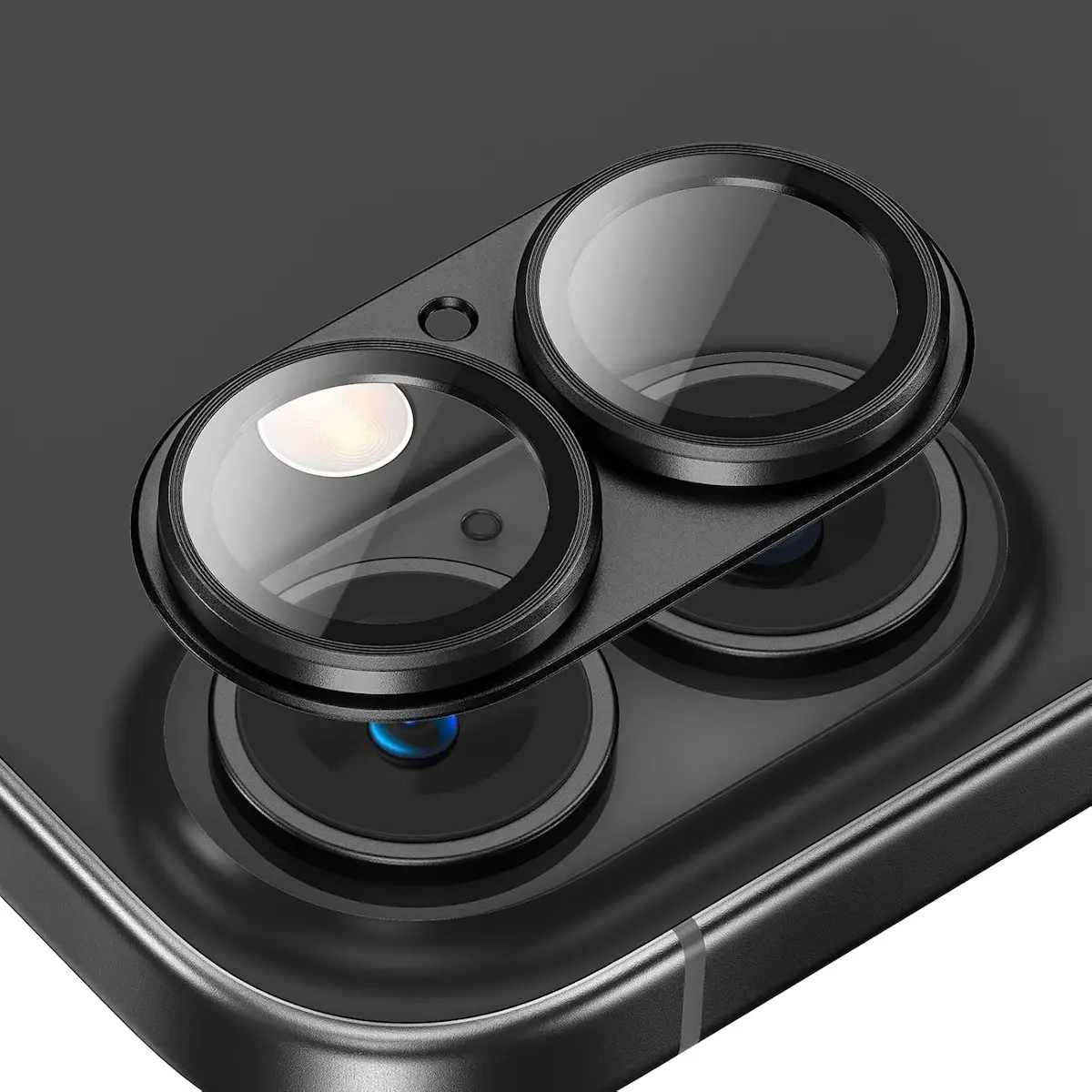 iPhone 17 Rear Camera Lens Protector Film, Mobile Phone Lens, Aluminum Alloy Material, One-To-One Size Fit, Durable Phone Accessory for Apple Devices, Cell Phone Accessories, Camera Phone Accessories, Cellphone Accessories