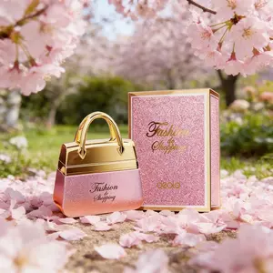 Bag Shape Women's Perfume, 1 Box Long Lasting Wodden Floral Fragrance for Women, Enchanting Fragrance for Daily Use, Cosmetic Gift for Girls