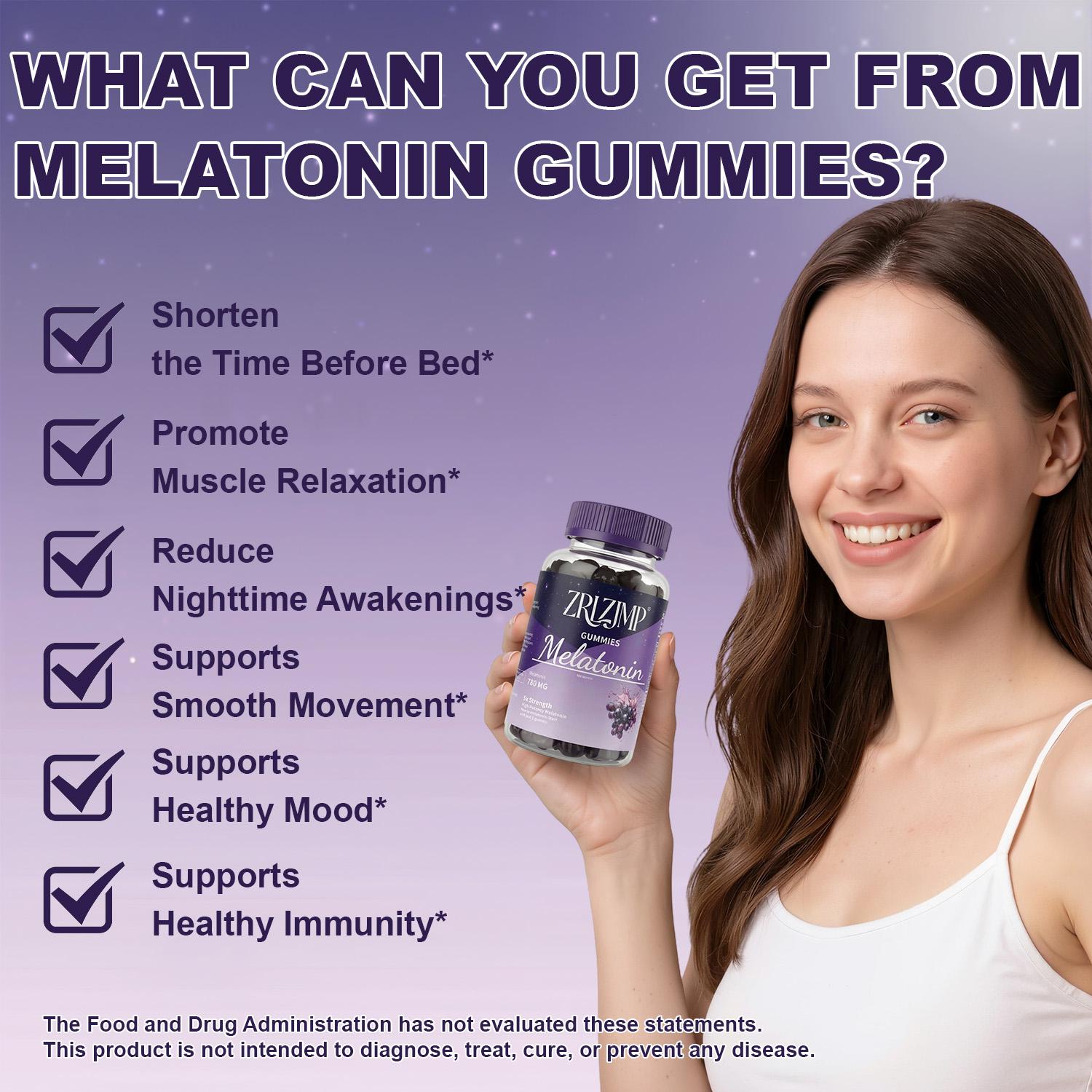 26mg Melatonin Bear Gummies High Potency Sleep Support
