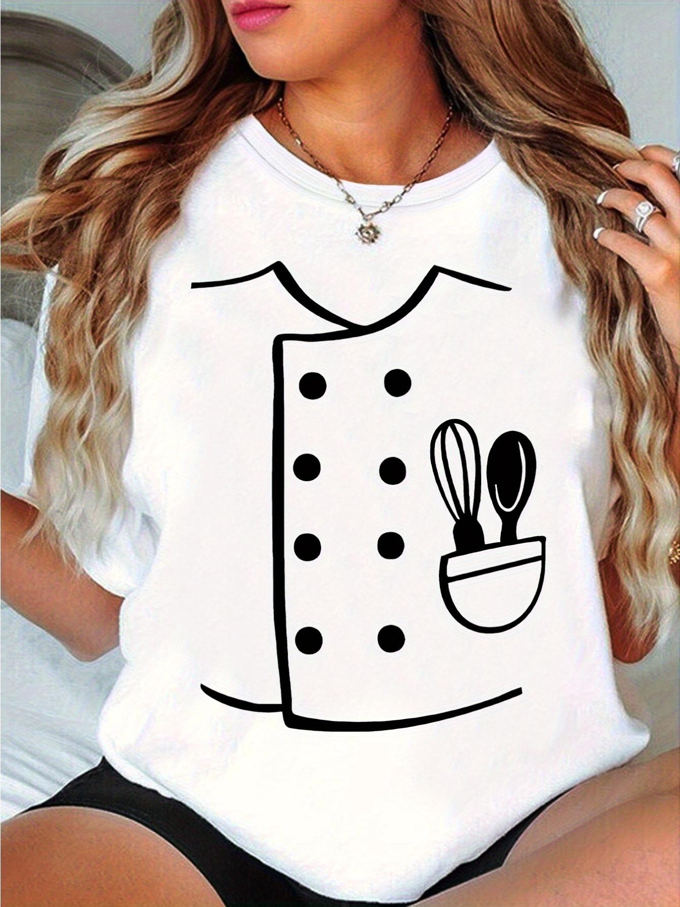 Chef Graphic T-Shirt, Cooking Tee, Chef Team Shirt, Gifts for Chefs, Kitchen Chef T-Shirt
