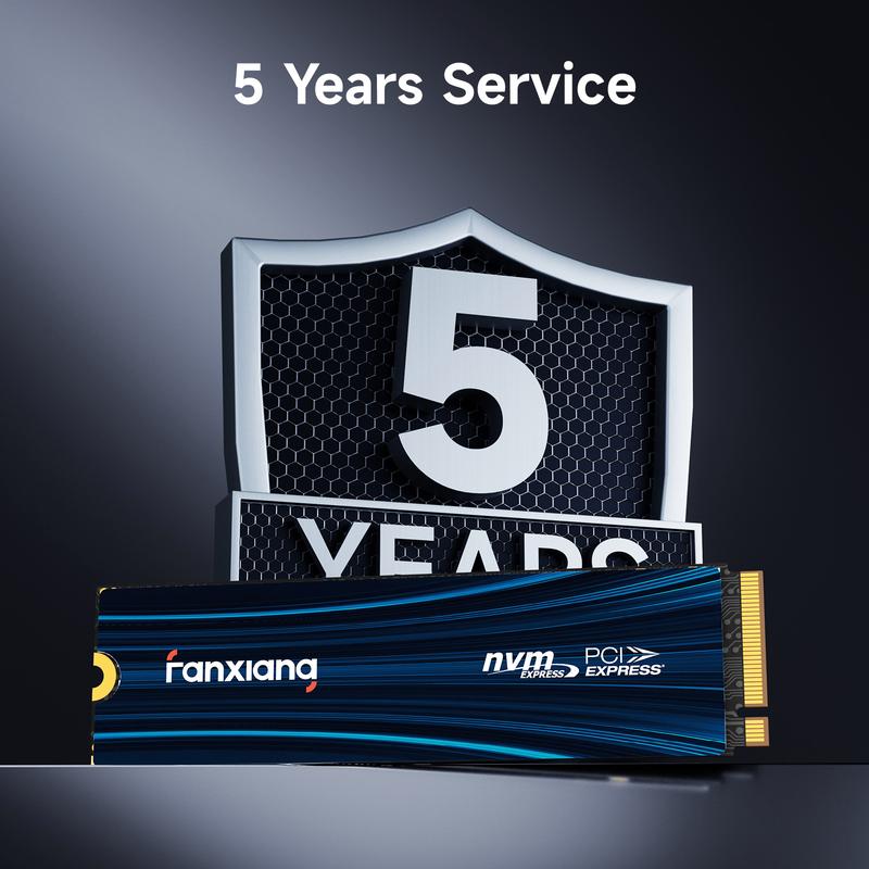 FANXIANG S880E/S880ER 4TB SSD M.2 NVMe PCIe Gen4 Gaming SSD M.2 2280, Up to 7100MB/s Compatible with PS5, Internal Solid State Drive for Gamers, Professionals, Creators