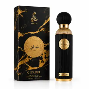SAHARI Citadel Eau de Parfum for Men 200ml | Long Lasting Luxury Arabic Fragrance | Premium Cologne Made in Dubai