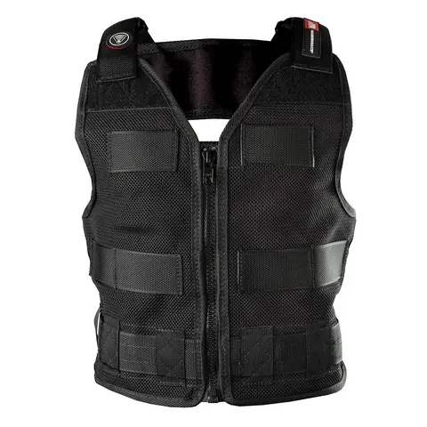 701 Diamondback Heavy-Duty Nylon Mesh Tool Vest for Adults - Adjustable Size Carpentry Tool Organizer with Heavy-Duty Elastic, Harness-Ready Fit, Shock Absorbers, Even Load Spread, Cool All-Day Wear & Emergency Info Link