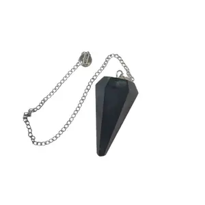 Pendulo  de Agata Negra