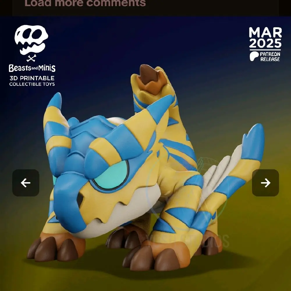 Monster Hunter Tigrex/Brute Tigrex Figure