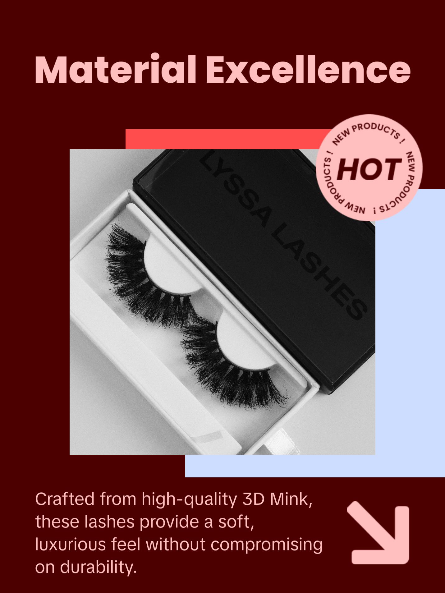 Drea | 3D Mink Strip Lashes