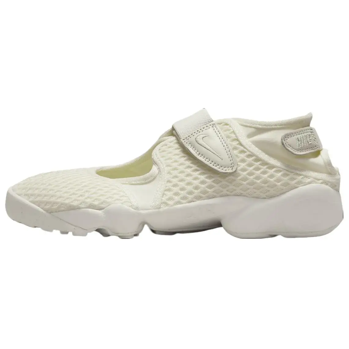 NIKE Women's Air Rift 'Sail' Split-Toe Athletic Sneaker with Adjustable Straps, Solid Textile Upper and Rubber Outsole, Athleisure Women's Sneaker