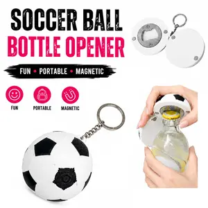 Soccer Match Watch Party Essential | Keychain Bottle Opener & Magnet