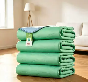 Soft and waterproof urine-absorbing pad. Highly absorbent and leak-proof. Machine washable. An excellent helper for families.