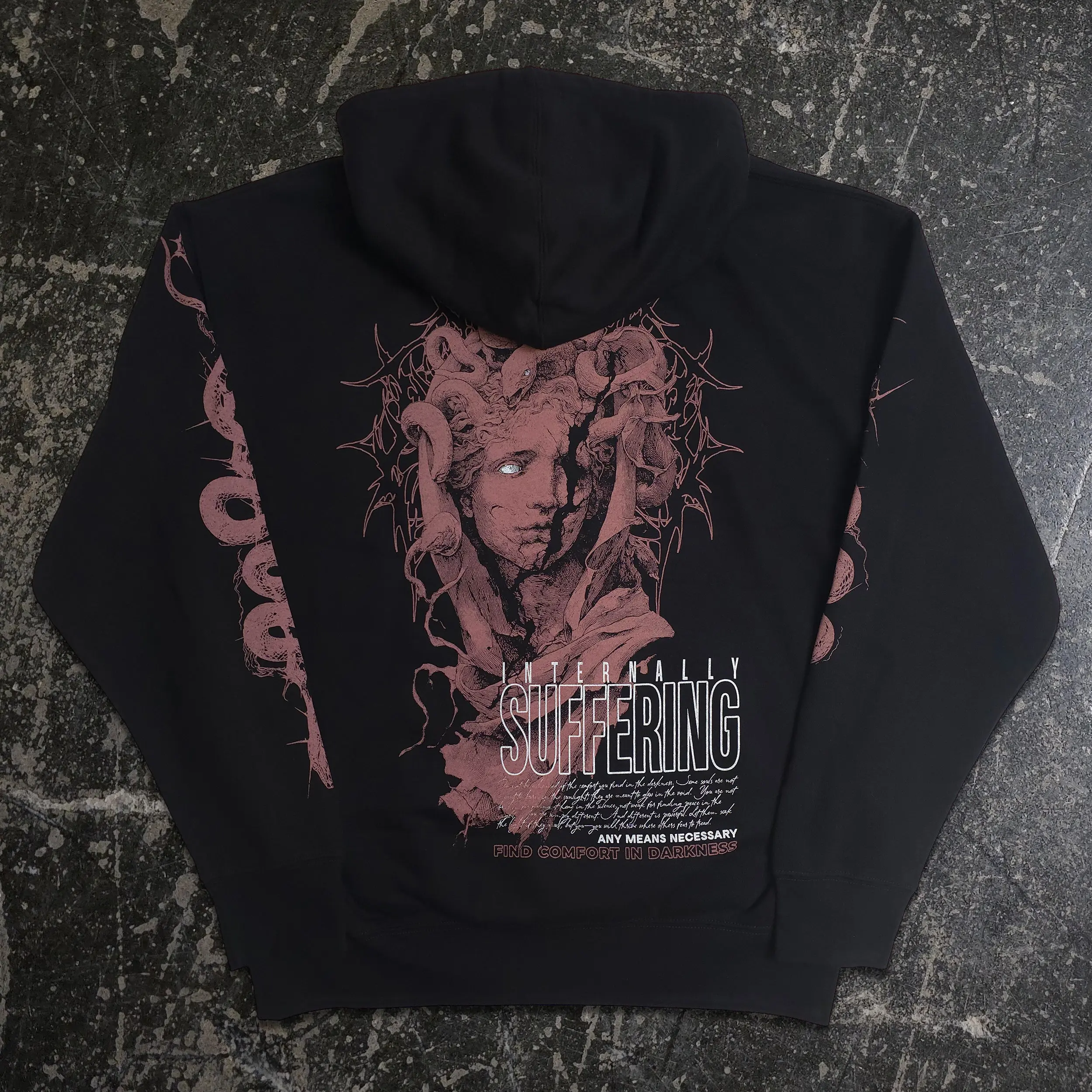 Internal Suffering Pullover Hoodie