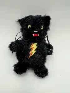 Edgar ThunderpantsA tiny goth gremlin with a crinkle belly and a bad attitude. Stuffed with catnip and existential dread, Edgar Thunderpants is the perfect toy for cats who hiss at sunlight and knock things over on purpose.