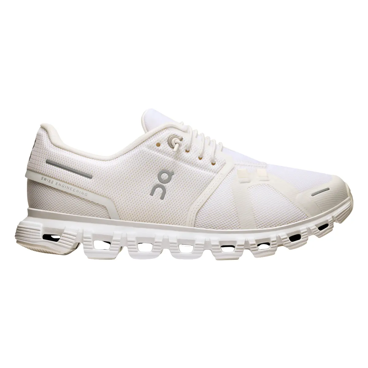 On Running Cloud 6 Wide White White Women's Fashion Shoes New