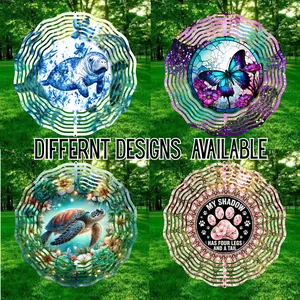 Wind Spinners-10 Inch Aluminum