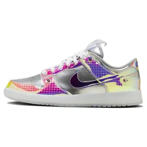 Nike Dunk Low SE 'Be True to Your DNA - Silver' Men's Classic Low-top Sneaker with Padded Collar & Cushioned Midsole for All Seasons