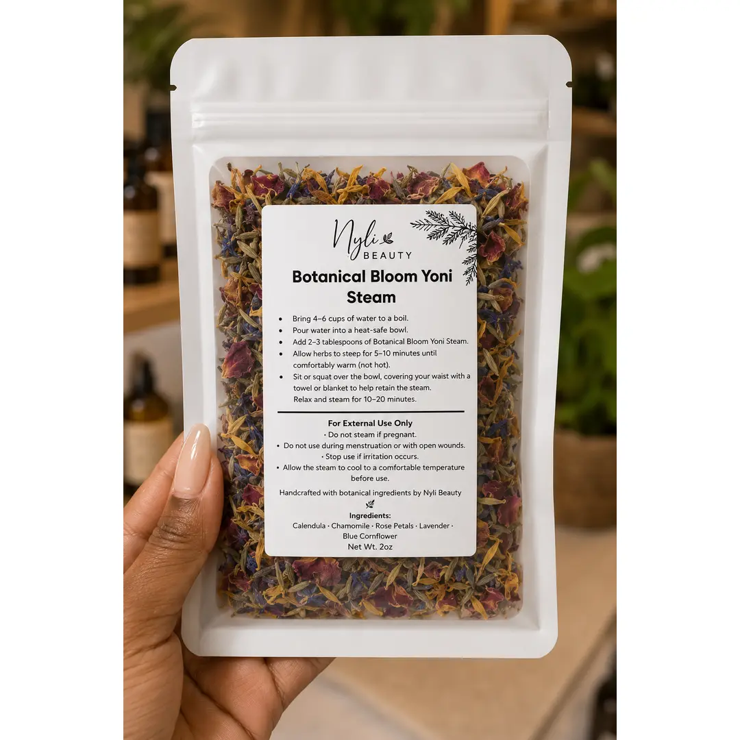 Botanical Bloom Herbal Yoni Steam Herbs, Cleansing Intimate Wash for Feminine Care