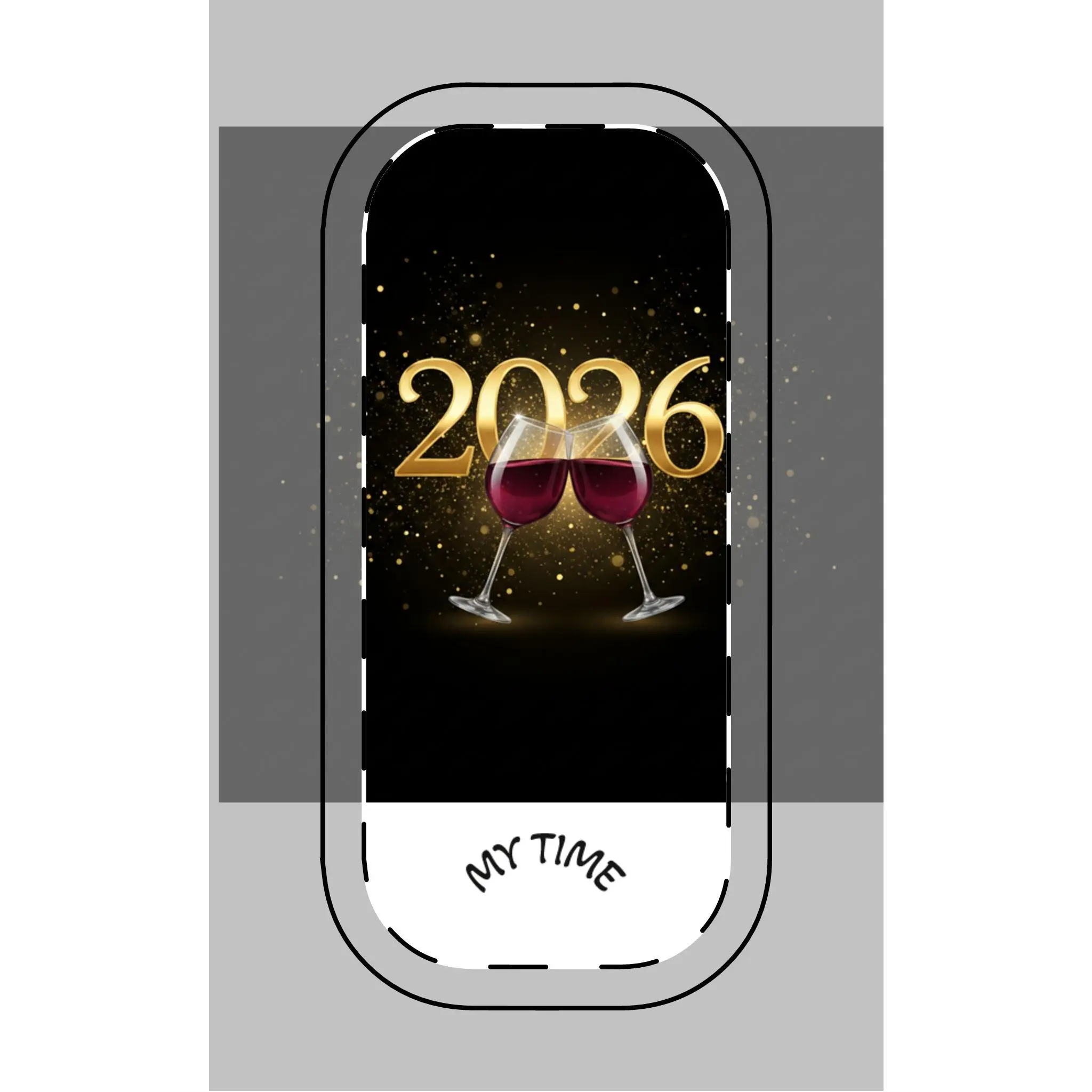 2026 MY TIME Clickit Phone Stand | New Year Celebration