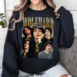 Finn Sweatshirt, Wolfhard Fan Graphic TShirt Hoodie