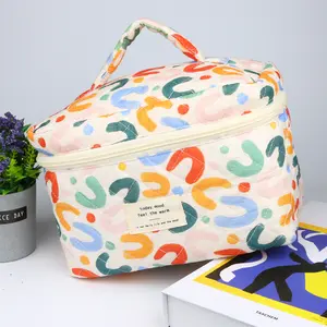 Cosmetic Bags for Women, Cute Floral Makeup Bag, Organizer Storage Make Up Bag, Travel Toiletry Bags, Handbags Purses