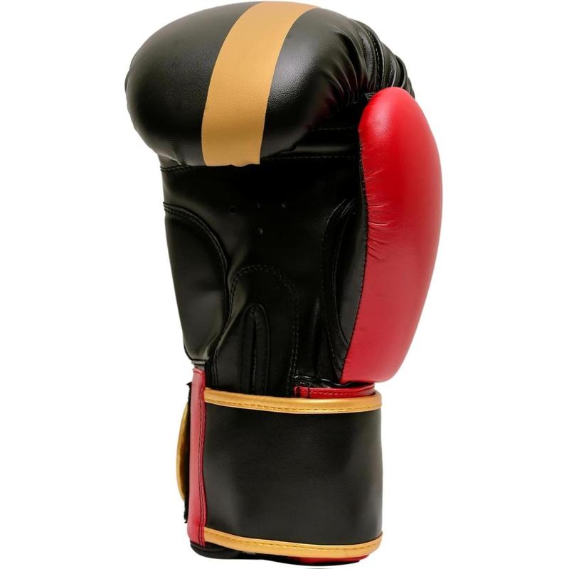 Delmont Boxing Gloves for Men and Women - Heavy Bag, Kickboxing, Sparring & Training Gloves with Multi-Layer Padding, Wrist Support & Breathable Lining