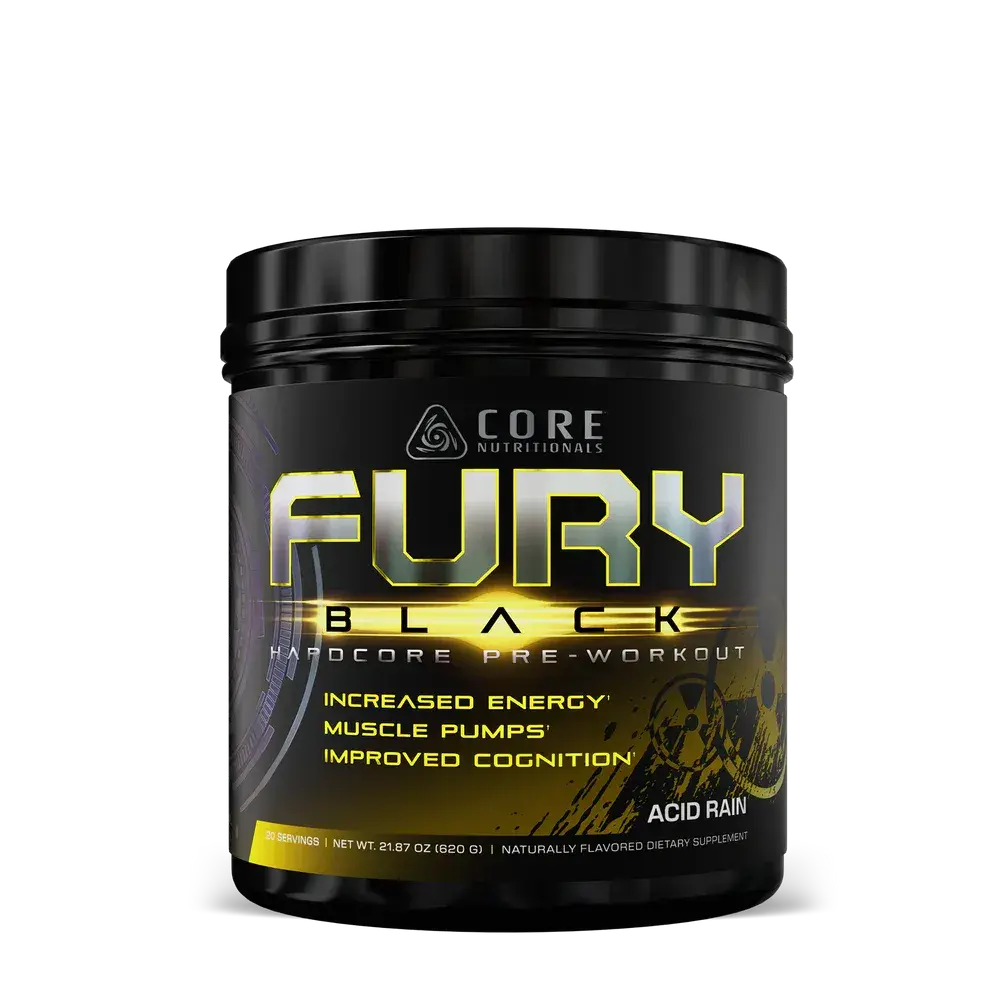 Core Nutritionals Fury Black Pre-Workout Powder