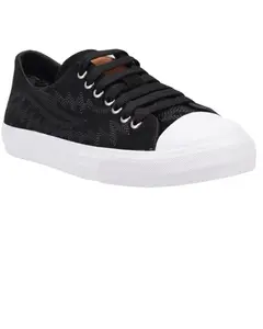 Dingo Women's Campus Sneakers - Di2263-Blk