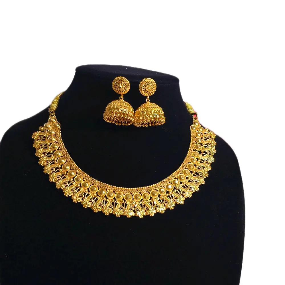 Nepali Indian Desi Necklace Jhumki Set