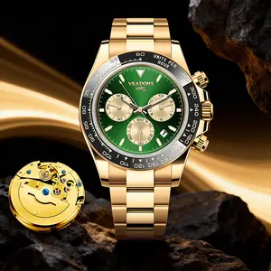 【DealsForYouDays】Men's  Luxury Dress Watch Business Fashion VALENTINE'S DAY GIFT  Quartz Watch Multifunctional wristwatch Chronograph QuartzMovement Luminous Date WaterResistant Boss Wristwatch for Party DailyWear Birthday Gift with Box