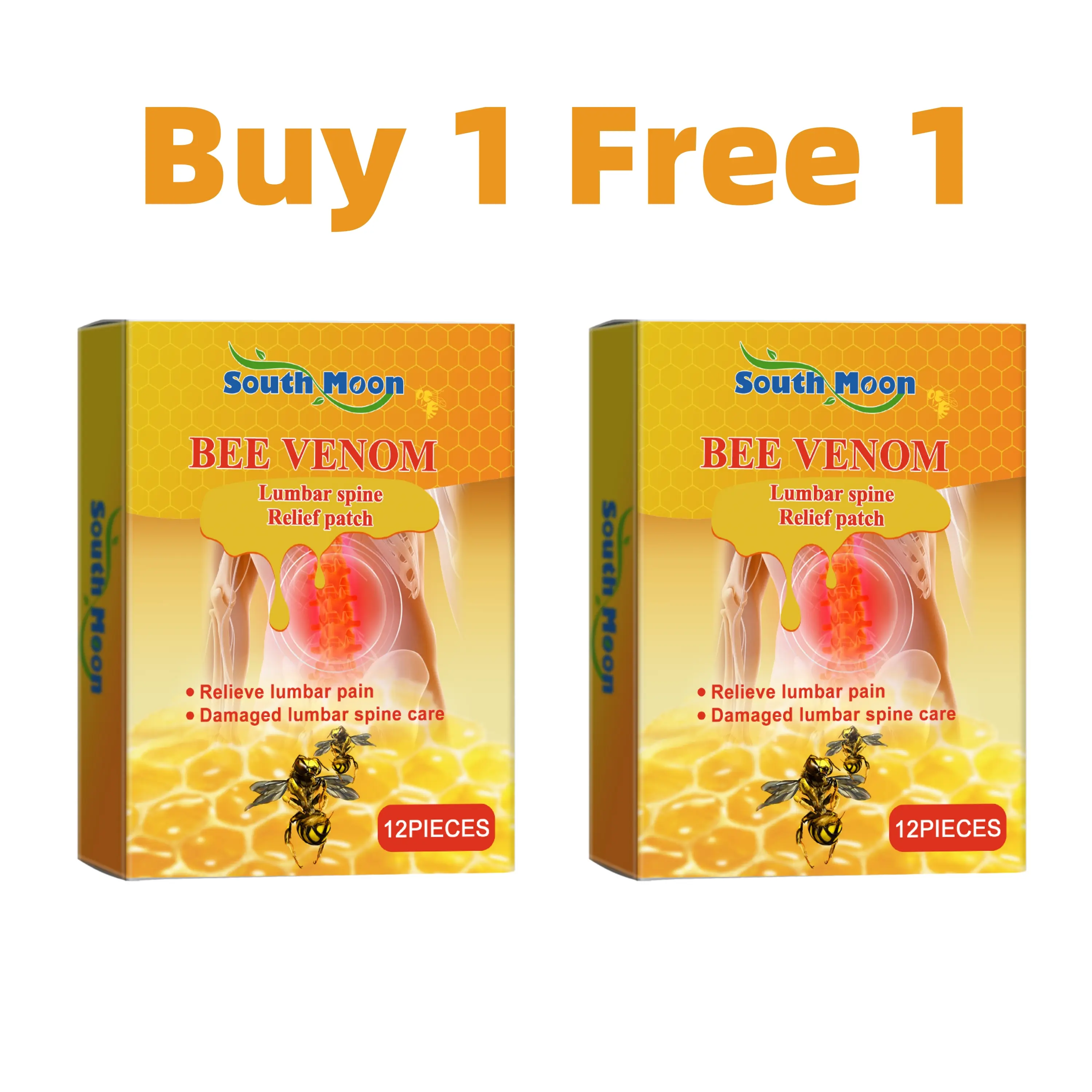 Soothing Body Pads with Cooling Mint & Angelica Extract for Daily Gentle Care and Discomfort Relief, Natural Body Compress, 24 Pieces, Buy 1 Get 1 Free Product