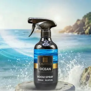 Cavayelo Ocean Room Spray 500mL - Refreshing soft Scent for Relaxing Atmosphere - Ideal for any space - 16.9FL.oz