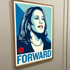 FORWARD Kamala Harris  Poster, No Frame