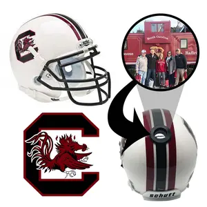 South Carolina Gamecocks College Football Collectible Mini Helmet - Picture Inside - FANZ Collectibles
