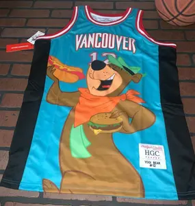 YOGI BEAR / VANCOUVER Headgear Classics Basketball Jersey