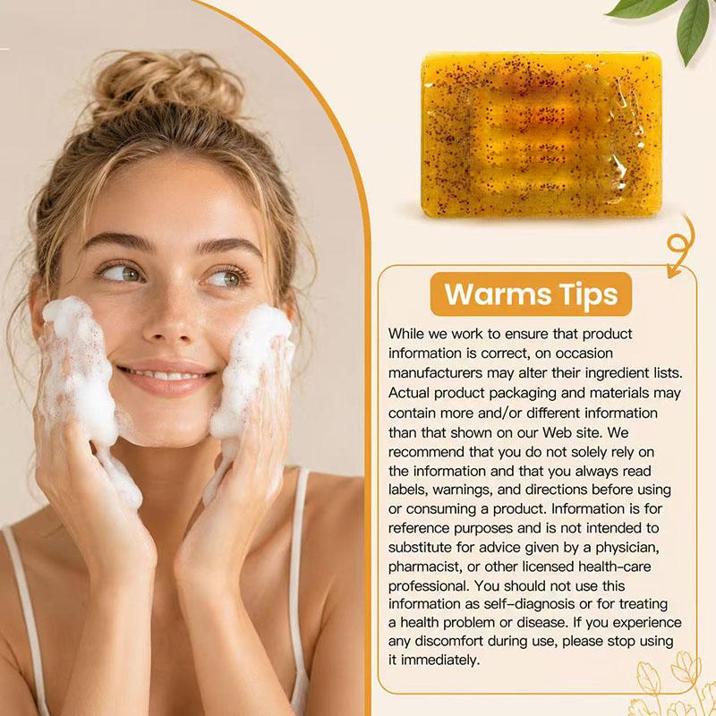 Turmeric Kojic Acid Soap Bar for Face & Body, Brightening Cleansing Soap, Moisturizing Nourishing Bath Soap, Daily Skincare Body Care, Natural Extract Beauty Bar #Summervibes