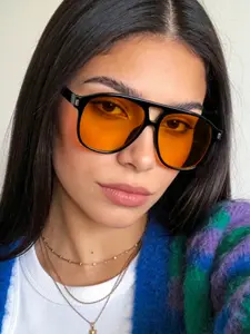 Women's Pilot Frame Sunglasses, and Tortoise Lightweight Frames, Blue Lenses, Casual Versatile Wear, Perfect for Beach Vacation