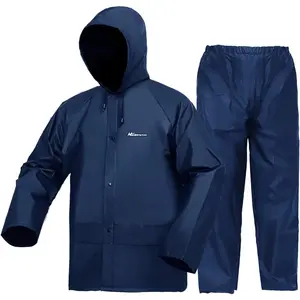 Rain Suits for Men-Lite Waterproof Protective Rain Rain Gear Workwear Fits Men