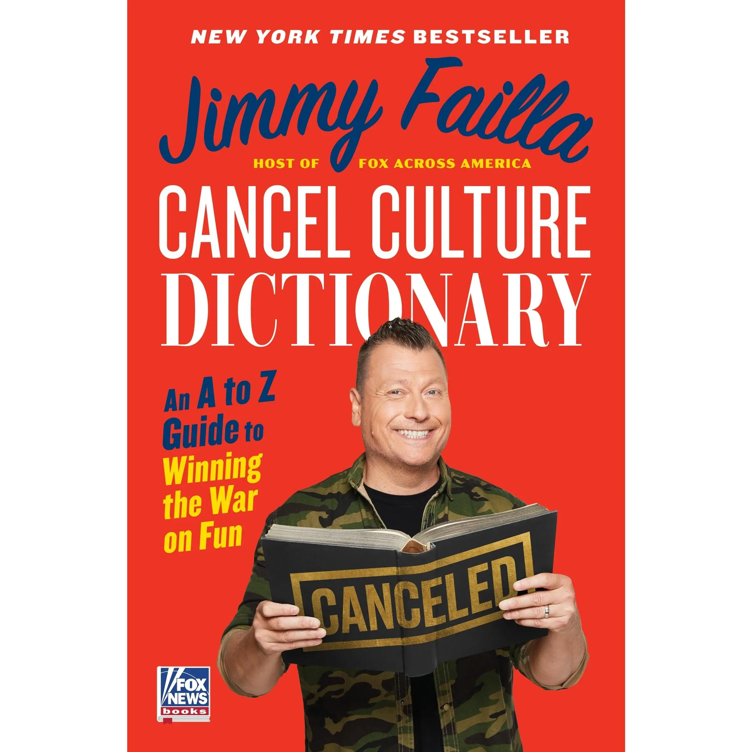 Cancel Culture Dictionary: An A to Z Guide to Winning the War on Fun by Jimmy Failla [Hardback Book]