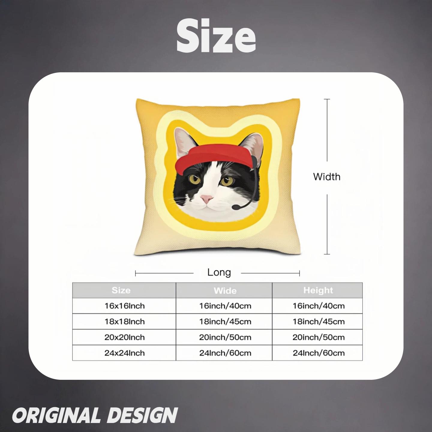 Custom Shaped Pet Pillow | Upload Your Pet Picture