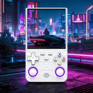Upgrade Version R36 Ultra Portable Handheld Game Console, 64GB Storage, 4 Inch IPS Full-HD Screen, Ready-To-Play Classic Entertainment