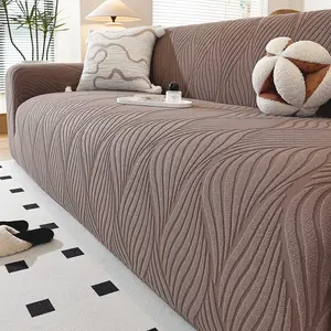 Large Leaf Sofa Cover, All-In-One Full Coverage Sofa Slipcover, Reusable Universal Couch Sofa Protector, Suitable for All Seasons