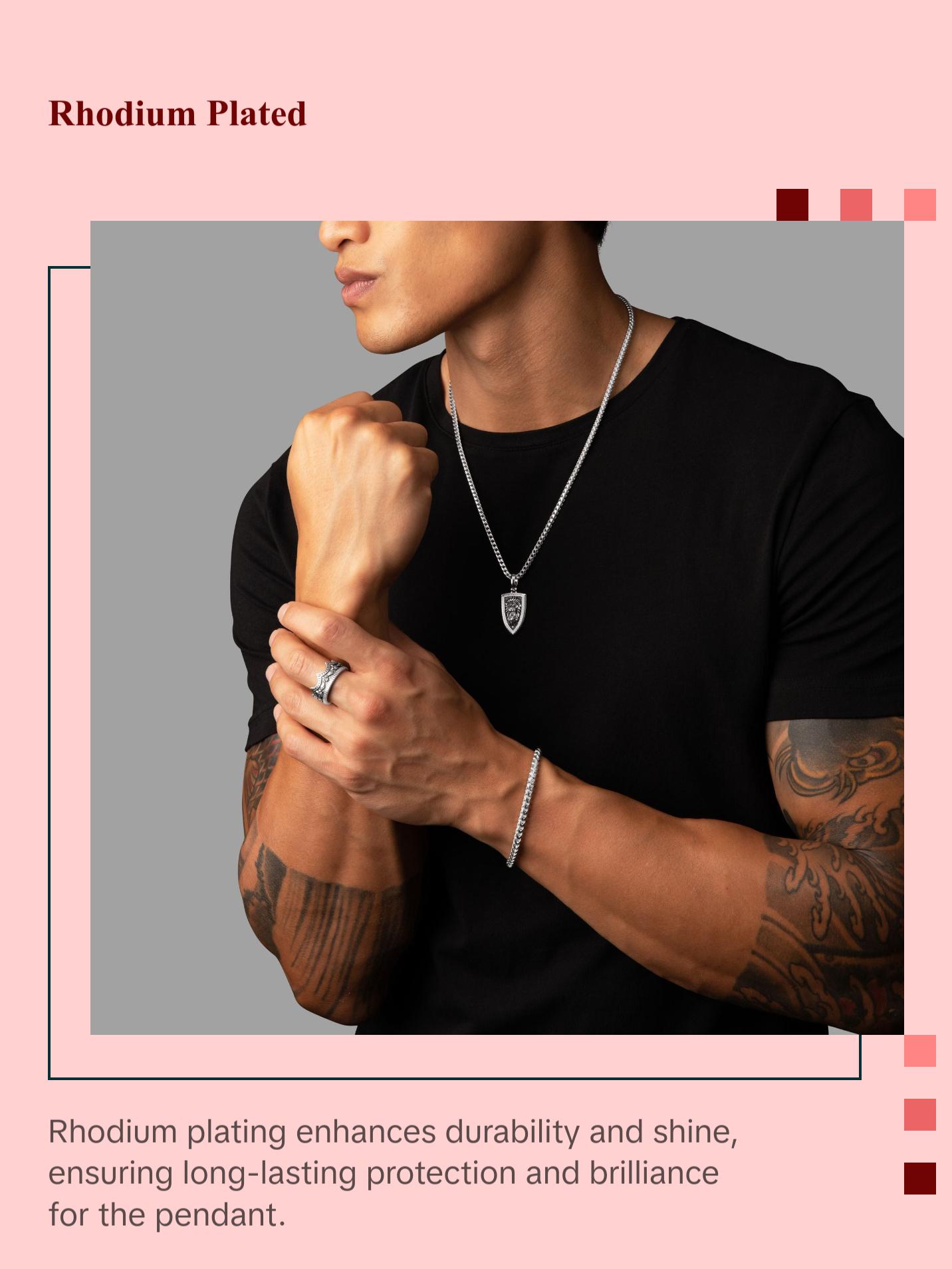 Empire, Silver Lion Head Pendant