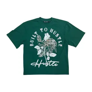 WH-610-11110 - Built to Hustle Boxy with Tapestry n Graphic T-Shirt