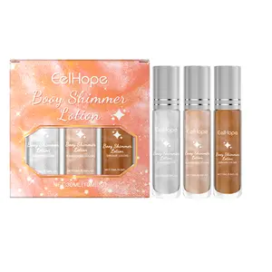 Eelhope Face Highlight Oil Stick Set Party Ball Show Makeup Ball Liquid Fluorescent Highlight Oil