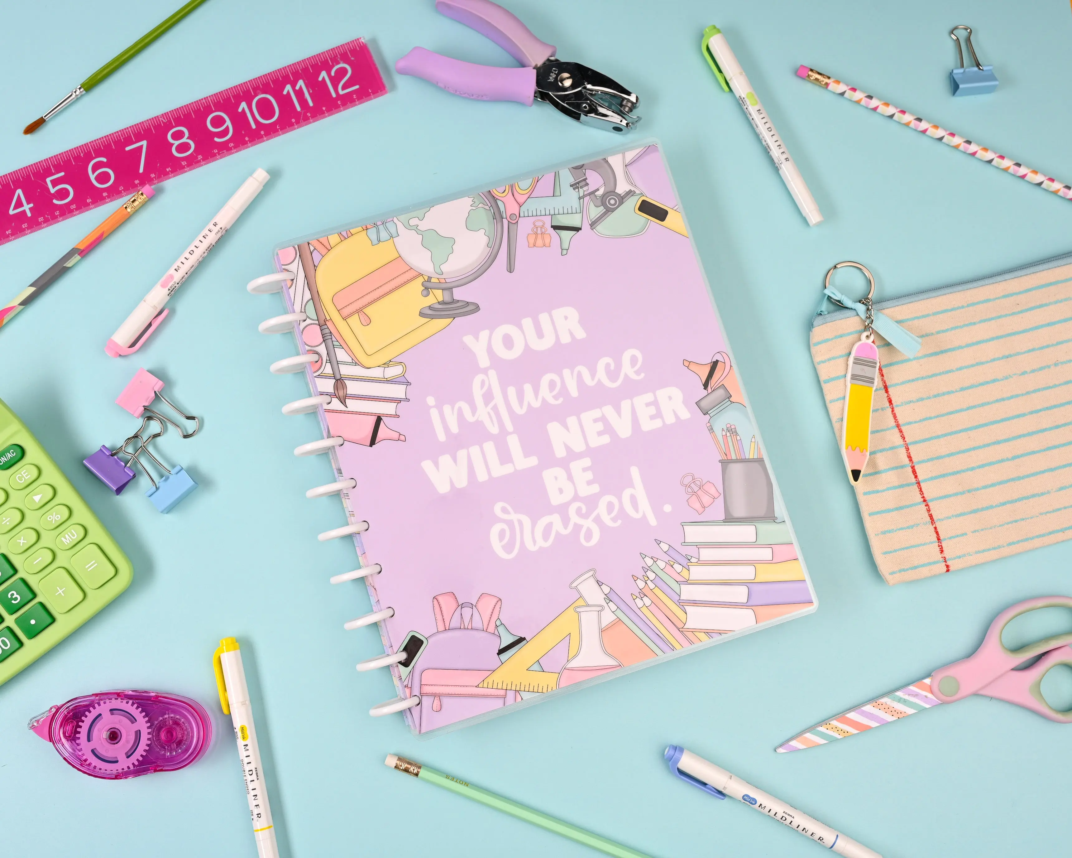 BIG Cover, Discs, Divider Set- Pastel School Edition