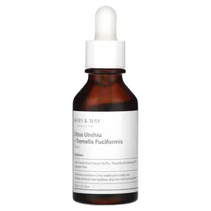 Mary & May Citrus Unshiu + Tremella Fuciformis Serum, 1.01 fl oz (30 ml)
