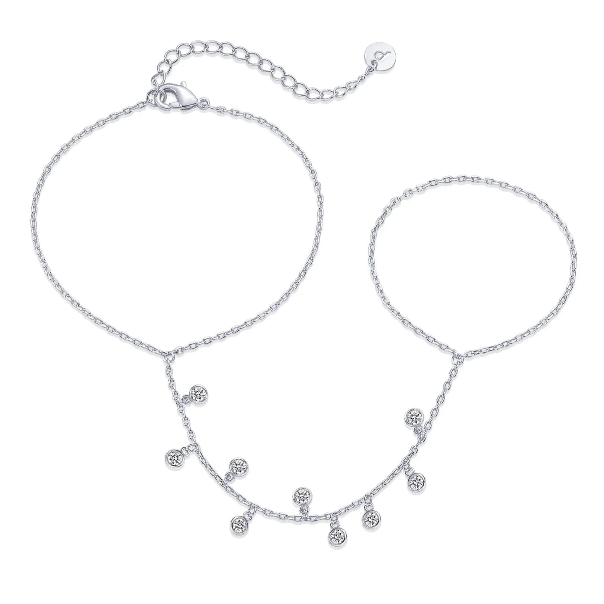 Climber CZ - White Gold